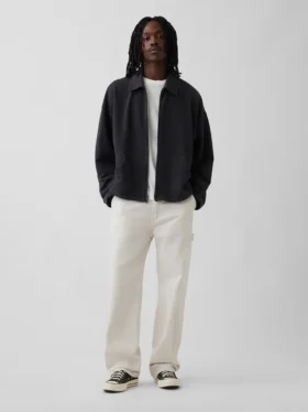 Oversize-Jacke mit Reißverschluss für Erwachsene