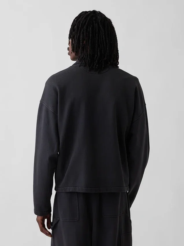 Oversize-Jacke mit Reißverschluss für Erwachsene