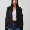Oversize-Jacke mit Reißverschluss für Erwachsene