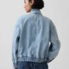 Oversize-Jeans-Bomberjacke