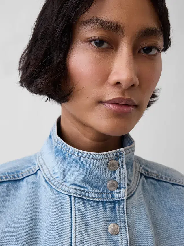 Oversize-Jeans-Bomberjacke