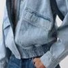 Oversize-Jeans-Bomberjacke