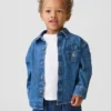 Oversize-Jeanshemd für Baby & Kleinkind