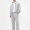 Oversize-Kapuzenpullover mit Reißverschluss für Erwachsene