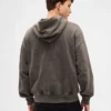 Oversize-Kapuzenpullover mit Reißverschluss für Erwachsene