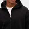 Oversize-Kapuzenpullover mit Reißverschluss für Erwachsene