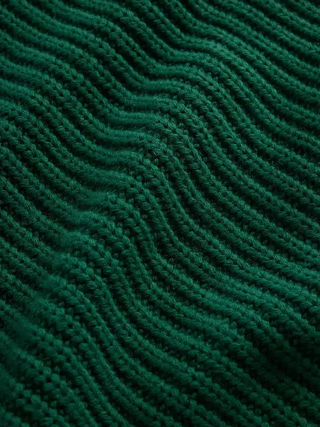 Oversize-Mini-Pullover-Kleid mit Rollkragen