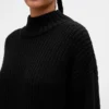 Oversize-Mini-Pullover-Kleid mit Rollkragen