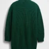 Oversize-Mini-Pullover-Kleid mit Rollkragen