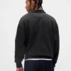 Oversize-Poloshirt für Erwachsene aus schwerem Stoff