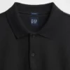 Oversize-Poloshirt für Erwachsene aus schwerem Stoff