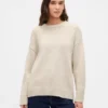 Oversize-Pullover aus 100 % Baumwolle