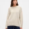 Oversize-Pullover aus 100 % Baumwolle