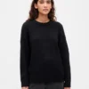 Oversize-Pullover aus 100 % Baumwolle