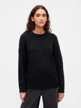 Oversize-Pullover aus 100 % Baumwolle