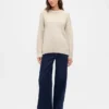 Oversize-Pullover aus 100 % Baumwolle