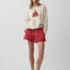 Oversize-Pullover aus 100 % Baumwolle