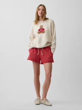 Oversize-Pullover aus 100 % Baumwolle