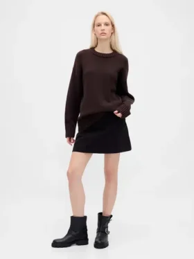 Oversize-Pullover aus 100 % Baumwolle