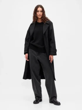 Oversize-Pullover aus 100 % Baumwolle
