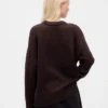 Oversize-Pullover aus 100 % Baumwolle