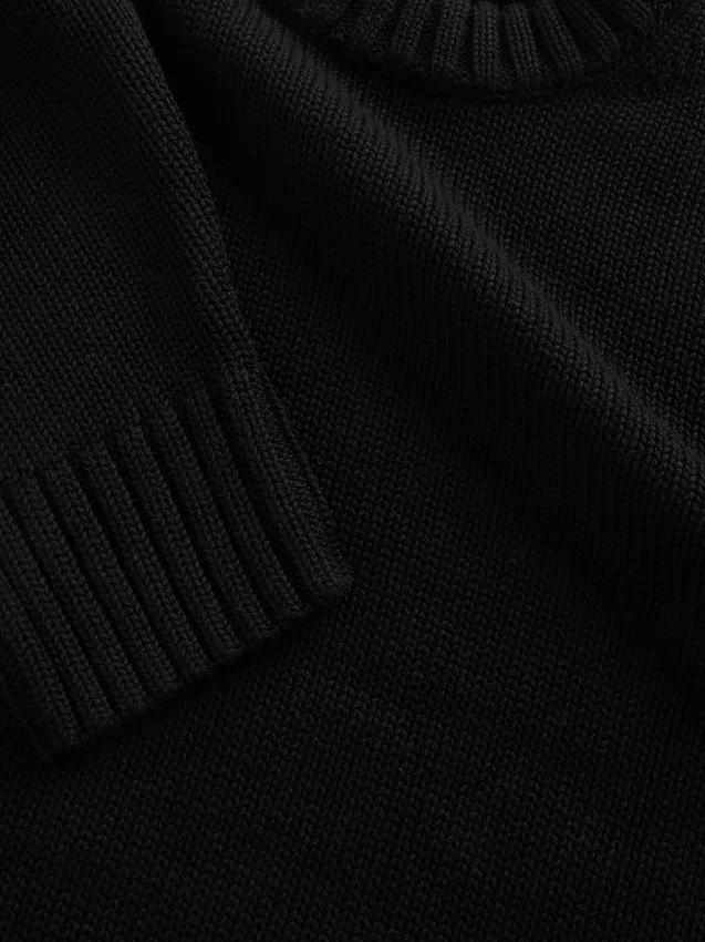 Oversize-Pullover aus 100 % Baumwolle