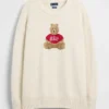 Oversize-Pullover aus 100 % Baumwolle