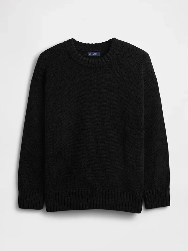 Oversize-Pullover aus 100 % Baumwolle