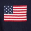 Oversize-Pullover für Kinder im Americana-Stil, gehäkelt