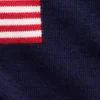 Oversize-Pullover für Kinder im Americana-Stil, gehäkelt