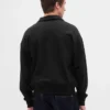 Oversize-Pullover mit Viertelreißverschluss für Erwachsene