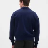 Oversize-Pullover mit Viertelreißverschluss für Erwachsene