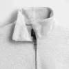 Oversize-Pullover mit Viertelreißverschluss für Erwachsene
