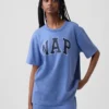 Oversize-Pyjama-T-Shirt mit Nap-Logo