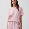 Oversize-Pyjama-T-Shirt mit Nap-Logo
