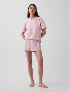 Oversize-Pyjama-T-Shirt mit Nap-Logo
