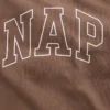 Oversize-Pyjama-T-Shirt mit Nap-Logo