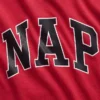 Oversize-Pyjama-T-Shirt mit Nap-Logo
