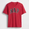 Oversize-Pyjama-T-Shirt mit Nap-Logo