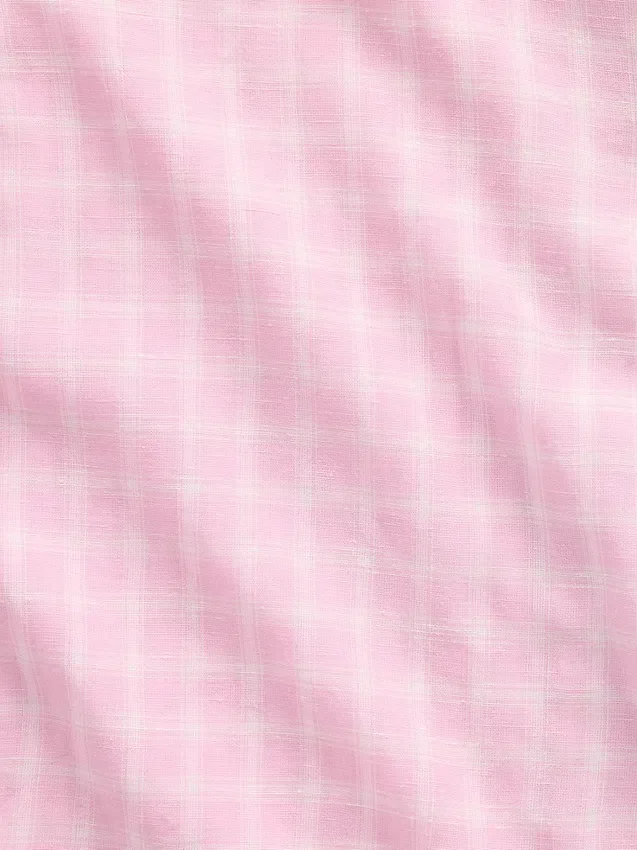Oversize-Pyjamahemd aus gekräuseltem Gaze