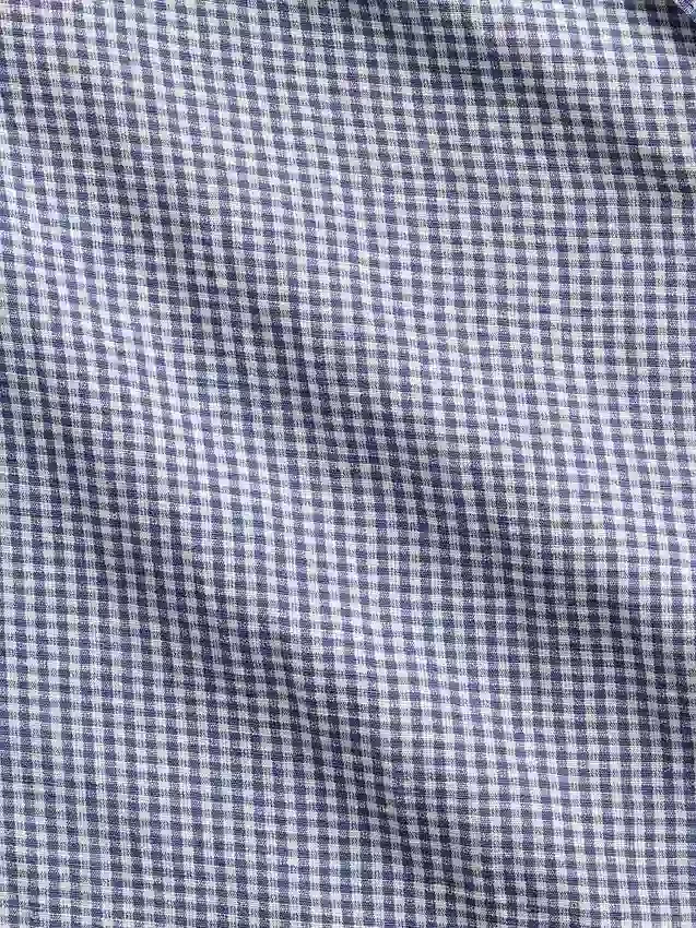 Oversize-Pyjamahemd aus gekräuseltem Gaze