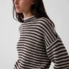 Oversize-Rollkragen-Pullover aus 100 % Baumwolle