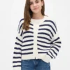 Oversize-Strickjacke für Kinder