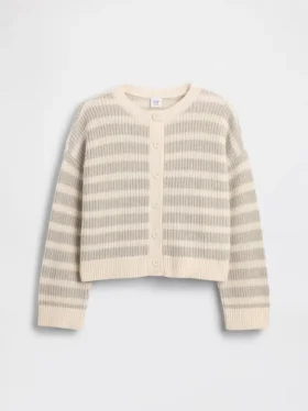 Oversize-Strickjacke für Kinder