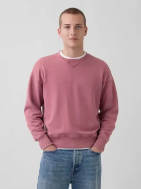 Oversize-Sweatshirt für Erwachsene aus schwerem French-Terry