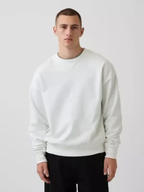 Oversize-Sweatshirt für Erwachsene aus schwerem French-Terry