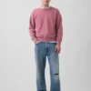 Oversize-Sweatshirt für Erwachsene aus schwerem French-Terry