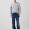 Oversize-Sweatshirt für Erwachsene aus schwerem French-Terry