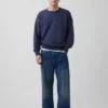 Oversize-Sweatshirt für Erwachsene aus schwerem French-Terry