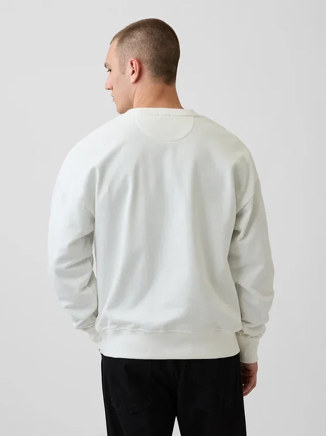 Oversize-Sweatshirt für Erwachsene aus schwerem French-Terry